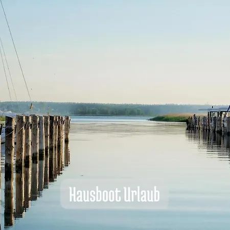 Usedom Hausboot Shuttleservice Zum Strand & Morgendlichen Broetchenservice Peenemunde